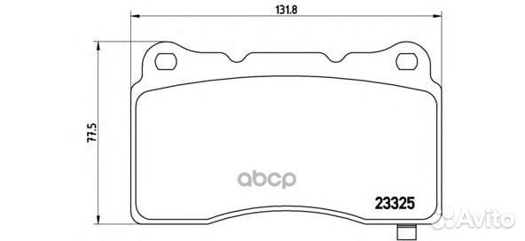 Колодки тормозные opel/cadillac insignia/ATS/CT