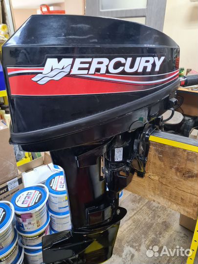 Лодочный мотор меркурий 15л/с