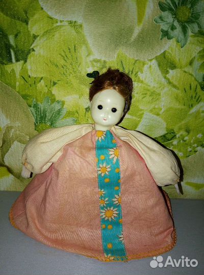 Кукла СССР на чайник. Ивановская фабрика