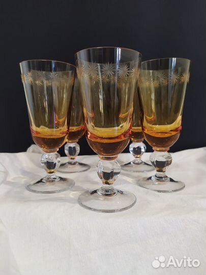 Фужеры Золотая свадьба винтаж Е.Рогов