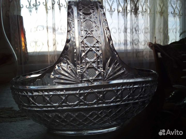 Вазы штоф стаканы СССР хрусталь