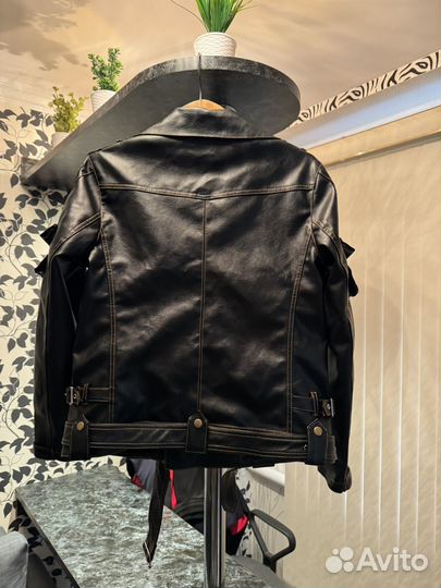 Куртка мужская косуха новая из кожзама