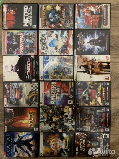 Компьютерные игры на дисках