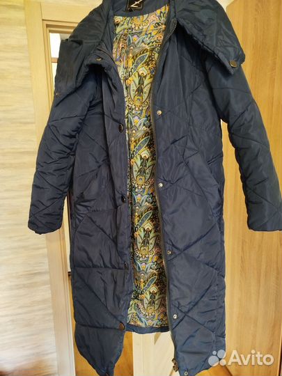Куртка зимняя женская длинная