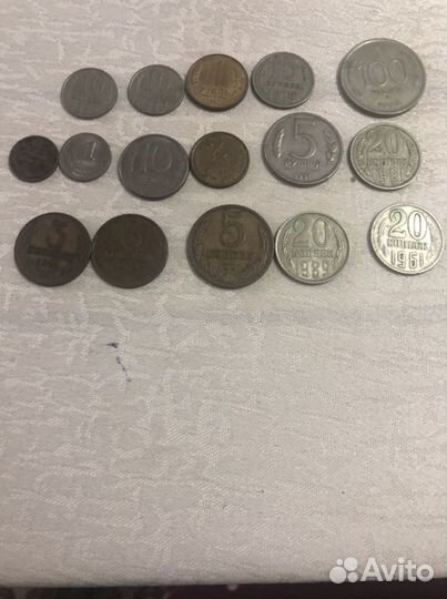 Монеты, рубли СССР