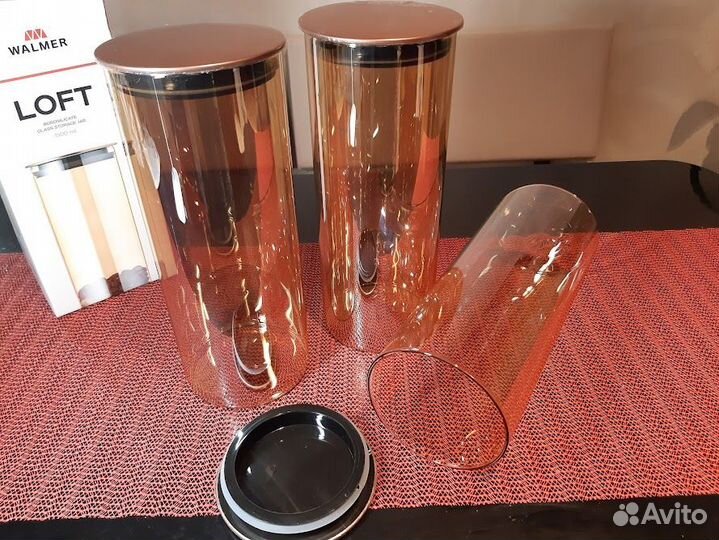 Банки для хранения\вазы loft 1500 мл