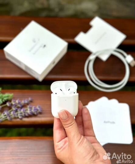 Airpods 2 platina urovеn 4ч ud0v0lstvia + gаrаntiа