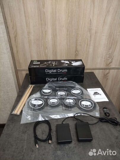 Электронные барабаны, силиконовые барабаны