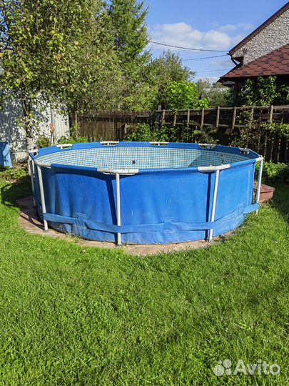 Каркасный бассейн бу
