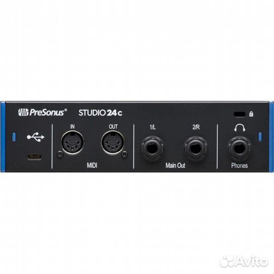 Аудиоинтерфейс звуковая карта PreSonus Studio 24C