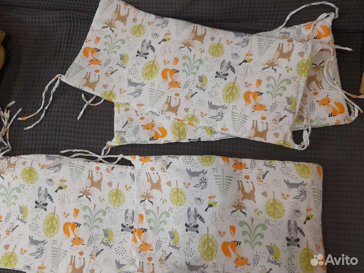 Бортики в кроватку