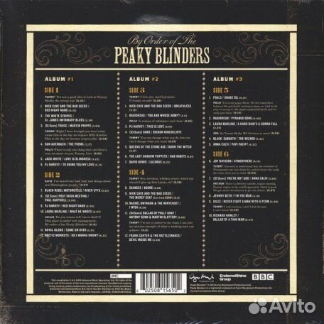 OST Peaky Blinders (Various Artists) 3LP