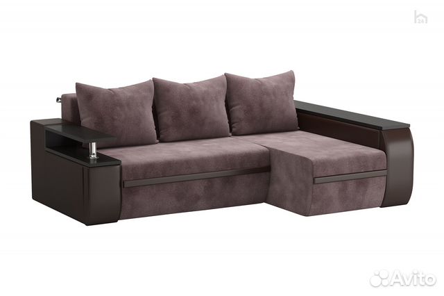 Угловой диван правый Атика
