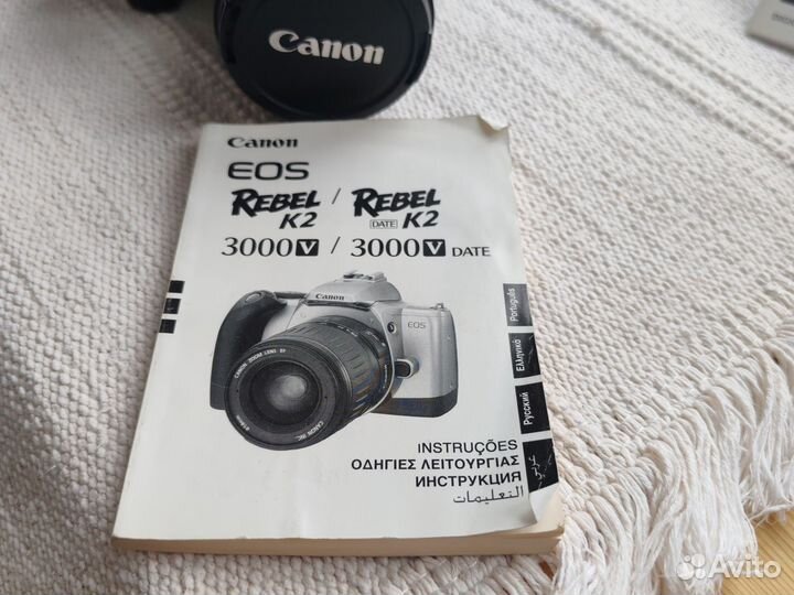 Зеркальный фотоаппарат canon EOS 3000v