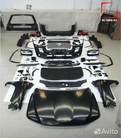 Рестайлинговый комплект Toyota LC 200 в LC 300 X75