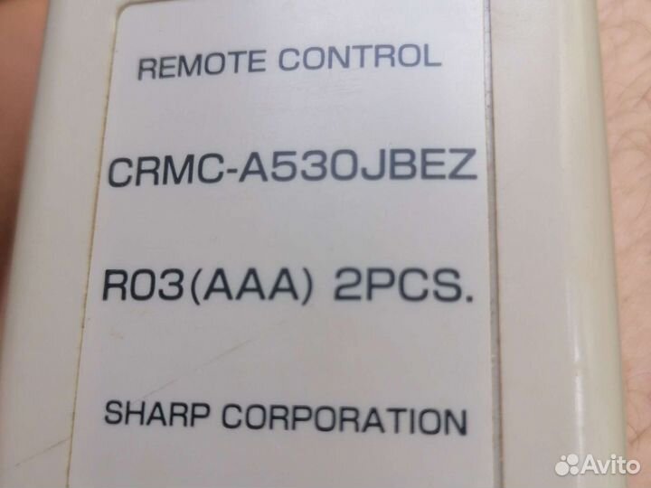 Пульт для кондиционера sharp