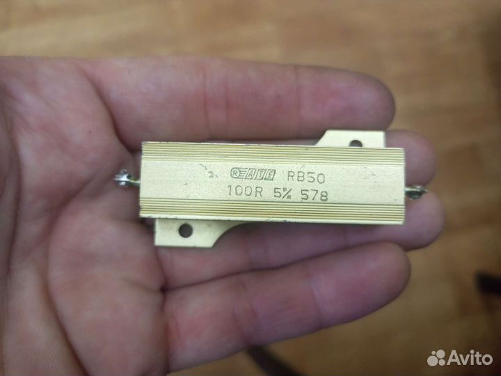 Силовой резистор 100 Ом 50Вт