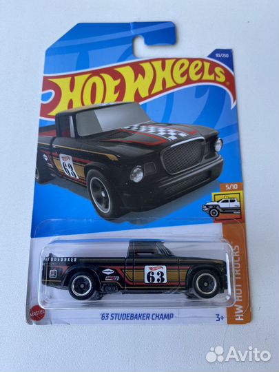 Hot wheels 63' Studebaker Champ
