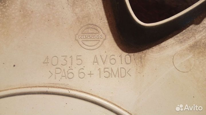 Колпаки r16 nissan