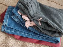 Штаны и джинсы для девочки 74 86