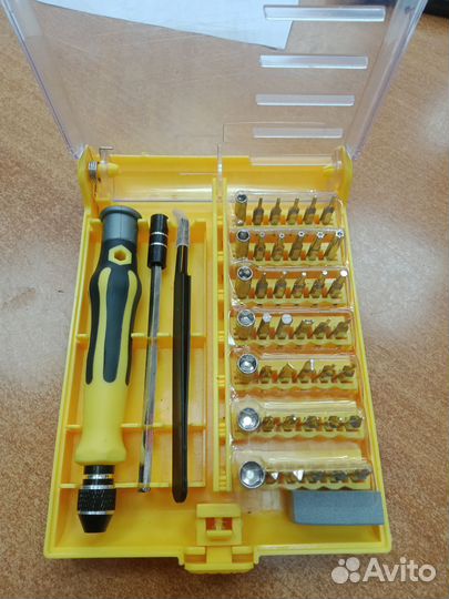 Набор отвёрток 45 предметов