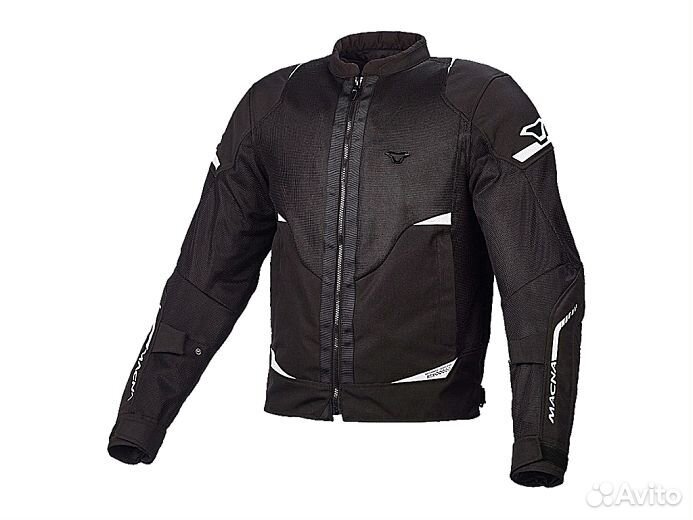 Мотокуртка macna hurracage черная