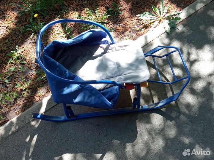 Детские санки коляска бу