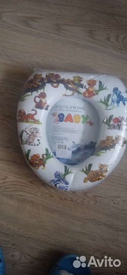 Детское, мягкое сиденье на унитаз