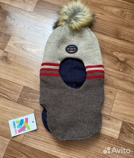 Шапка шлем новая 4-6 лет