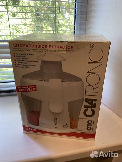 Соковыжималка clatronic ae 2758