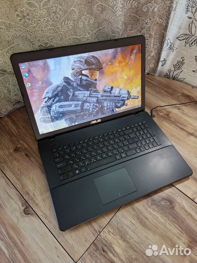 Мощный Asus/17.3/Core i3/SSD/OZU 6GB/GeForce 820m