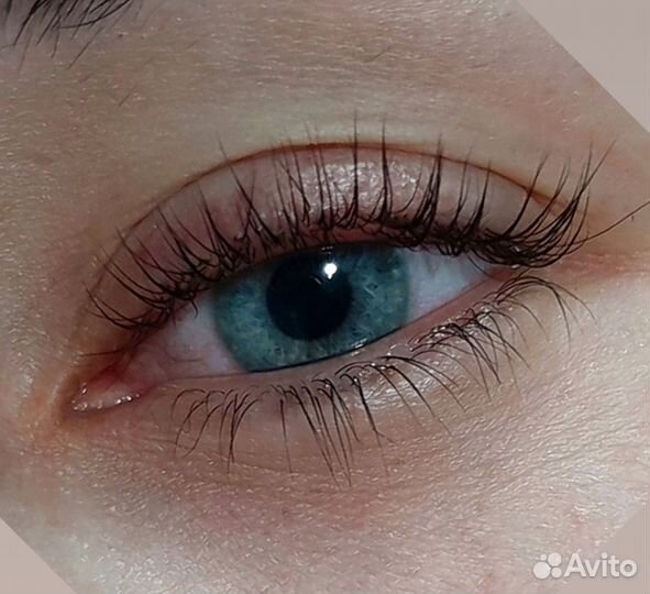 Ламинирование+окрашивание+ботокс ресниц