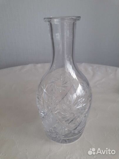 Термос, графин хрустальный