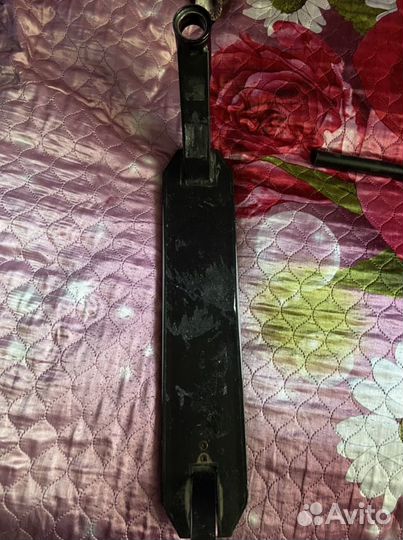 Руль и дека для трюкового самоката