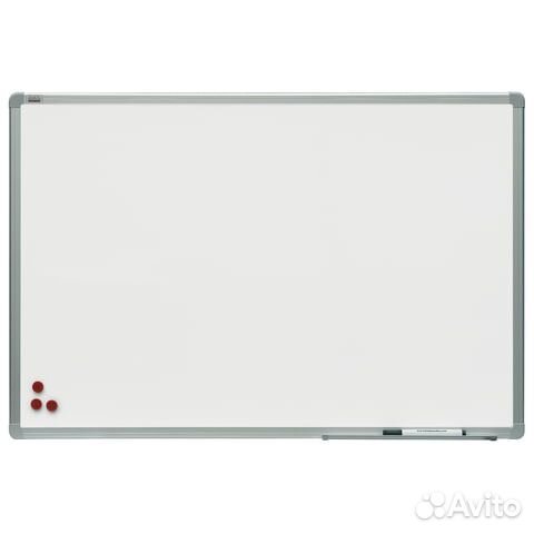 Доска магнитно-маркерная 100x200 см, алюминиевая р