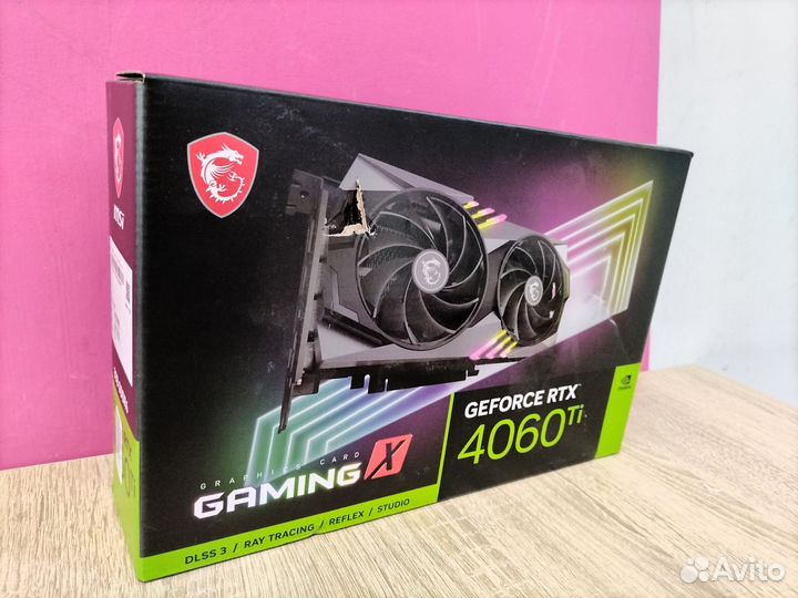 MSI Видеокарта GeForce RTX 4060 Ti 8 гб