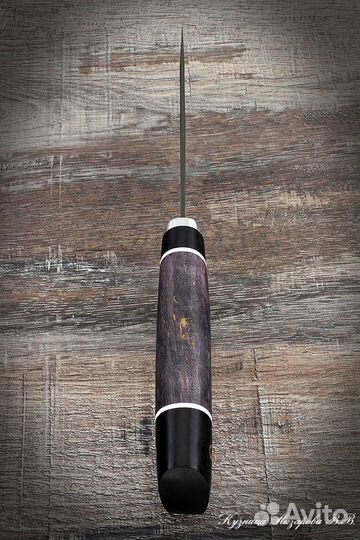 Нож охотничий Беркут х12мф черный граб стабилизиро