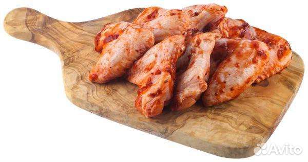 Маринованные крылья для шашлыка