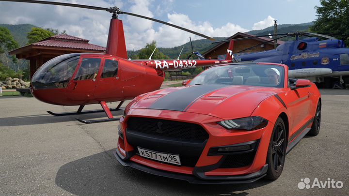 Аренда кабриолета Ford Mustang Shelby Красный