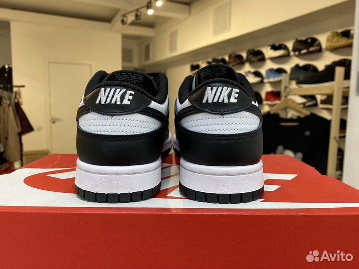 Nike Dunk Low Retro Black White 8us