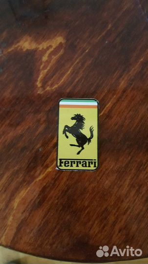 Феррари наклейки метал