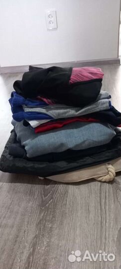 Вещи пакетом детские, жен, муж
