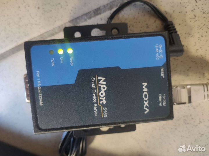 Moxa NPort 5150. Отправка
