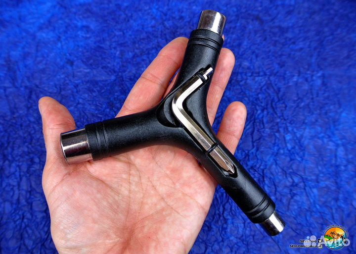 Ключ для скейта, лонгборда, Y-образный скейт тул