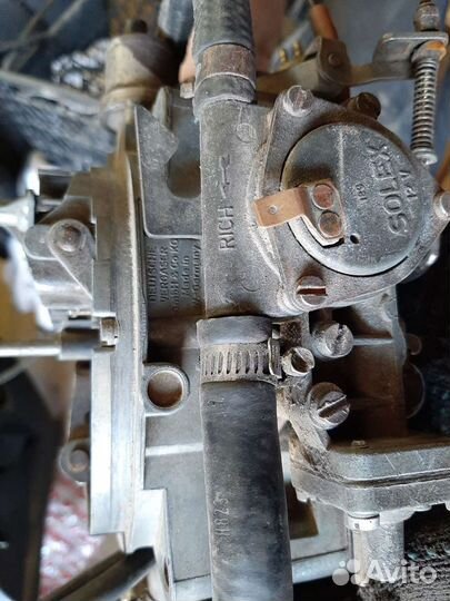 Карбюратор четырехкамерный Solex mersedes