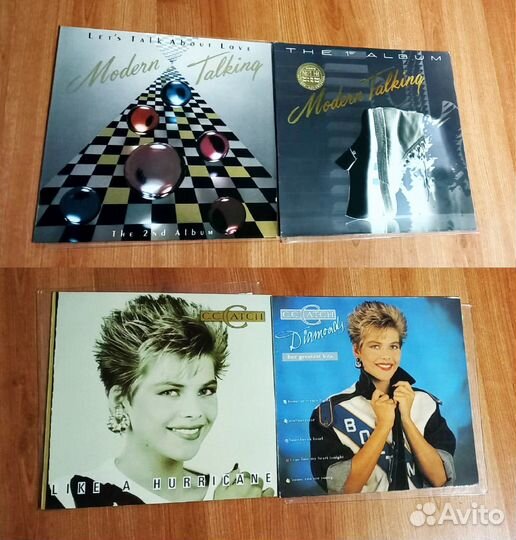 Винил Modern Talking и C.C.Catch (бу)