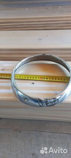 Хромированные накладки на фары