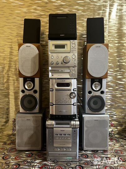 Мини Колекция Муз. центров Сони