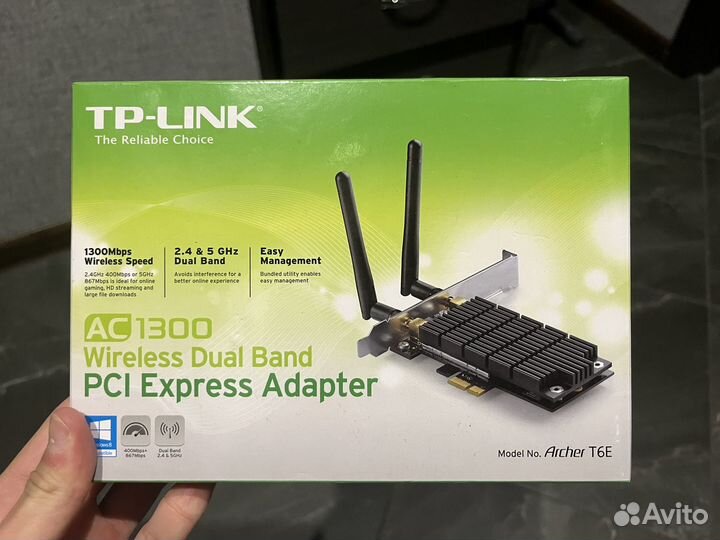Сетевая wi-fi карта TP-link Archer T6E