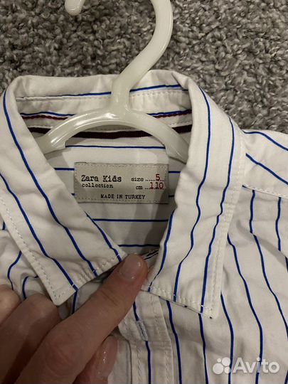 Рубашка zara 110 размер